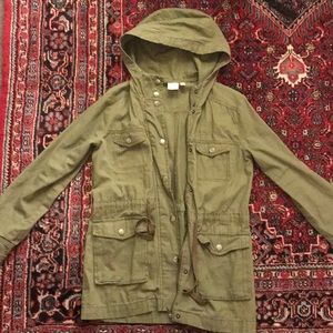 BP Army Green Military Utility Jacket